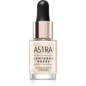 Astra Make-up Luminous Drops flüssiger Aufheller Farbton 02 Liquid Sun 15 ml