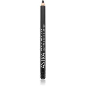 Astra Make-up Black Glitter Glitter-Eyeliner im Stift Farbton Deep Black 1,1 g