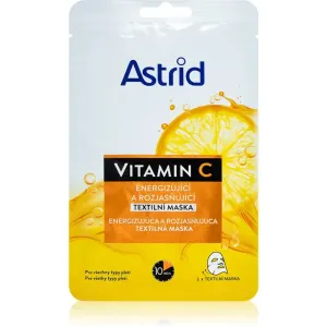 Astrid Energetisierende und aufhellende Textilmaske Vitamin C 1 Stk