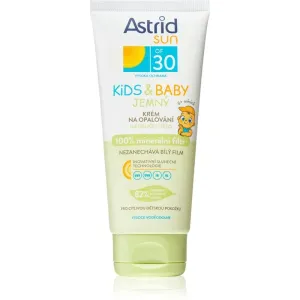 Astrid Sun Baby wasserfeste Bräunungscreme für Krabbelkinder für Gesicht und Körper 100 ml