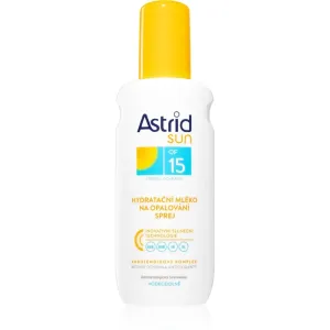 Astrid Feuchtigkeitsspendende Lotion zum Bräunen im Spray SF 15 Sun 200 ml