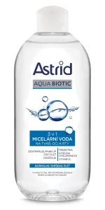 Astrid Aqua Biotic mizellares Wasser 3 in 1 für normale Haut und Mischhaut 400 ml