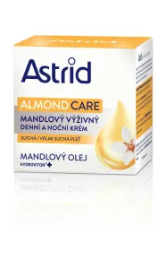 Astrid Mandel pflegende Tages- und Nachtcreme für trockene und sehr trockene Haut Almond Care 50 ml