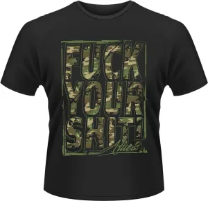 Attila T-Shirt Fuck Your Shit S Schwarz