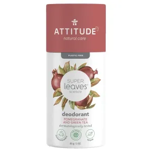 Attitude Natürliches festes Deodorant Super Leaves Granatapfel und grüner Tee 85 g