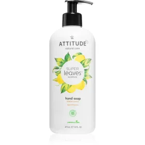 Attitude Super Leaves Lemon Leaves flüssige Seife für die Hände 473 ml