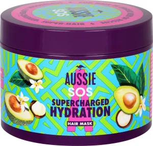 Aussie Feuchtigkeitsmaske für trockenes und geschädigtes Haar SOS Supercharged Hydration (Hair Mask) 450 ml
