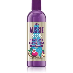 Aussie SOS Save My Lengths! regenerierendes Shampoo für geschwächtes und beschädigtes Haar für Damen 290 ml