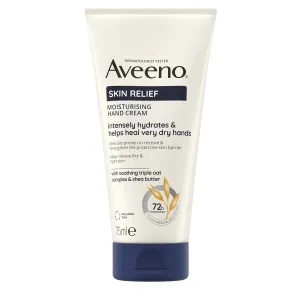Aveeno Feuchtigkeitsspendende Handcreme ohne Parfüm Skin Relief (Moisturising Hand Cream) 75 ml