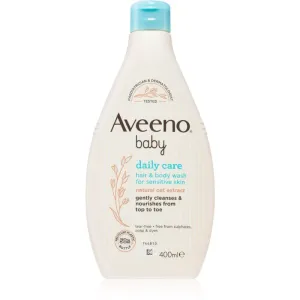 Aveeno Baby Hair&Body Wash Babyshampoo für haare und körper 400 ml