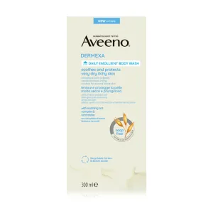 Aveeno Weichmachendes Duschgel ohne Parfüm Dermexa (Daily Emollient Body Wash) 300 ml