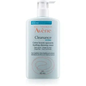 Avène Cleanance Hydra beruhigende Reinigungscreme für durch die Akne Behandlung trockene und irritierte Haut 400 ml