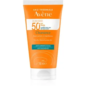 Avène Cleanance Solaire Sonnenschutz für Haut mit Akneneigung SPF 50+ 50 ml