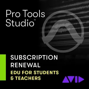 AVID Pro Tools Studio Annual Paid Annual Subscription - EDU (Renewal) (Digitales Produkt)