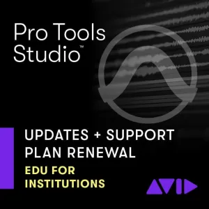 AVID Pro Tools Studio Perpetual Annual Updates+Support - EDU Institution (Renewal) (Digitales Produkt)