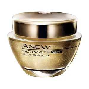 Avon Goldene Nachtbehandlung mit Protinol Anew Ultimate Night Gold Emulsion 50 ml