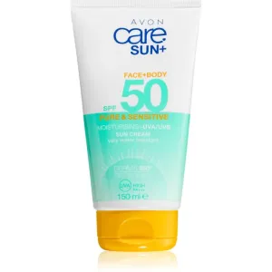 Avon Care Sun + wasserfeste Sonnenmilch SPF 50 150 ml