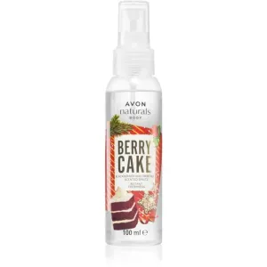 Avon Naturals Berry Cake erfrischendes Spray 3 in1 100 ml