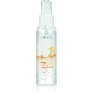 Avon Naturals Care Vanilla & Sandalwood erfrischendes Bodyspray mit Vanille und Sandelholz 100 ml