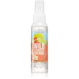 Avon Naturals Wild Strawberry Dreams Bodyspray mit Erdbeerduft 100 ml