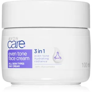 Avon Care 3 in 1 Tagescreme für das Gesicht zum vereinheitlichen der Hauttöne 100 ml