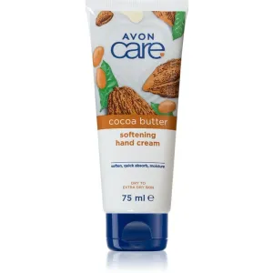 Avon Care Cocoa feuchtigkeitsspendende Creme für die Hände mit Kakaobutter 75 ml