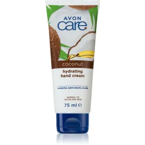 Avon Care Coconut feuchtigkeitsspendende Creme für Hände und Fingernägel 75 ml