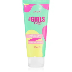 Avon #GirlsRule Green Tea & Verbena feuchtigkeitsspendende Creme für die Hände 75 ml