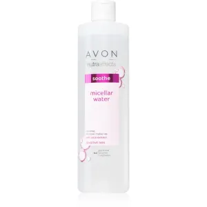 Avon Nutra Effects Soothe reinigendes Mizellenwasser für empfindliche Haut 400 ml