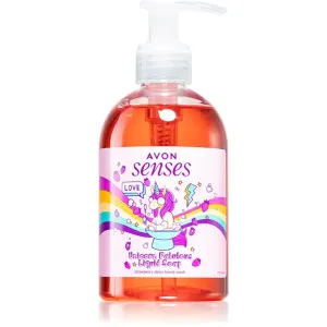 Avon Unicorn Fabulous flüssige Seife für die Hände mit Erdbeerduft 250 ml