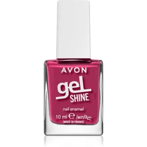 Avon Gel Shine Nagellack mit Geleffekt Farbton Happy Blooms 10 ml