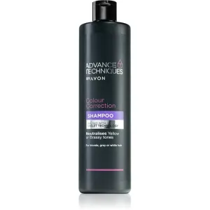 Avon Advance Techniques Colour Correction violettes Shampoo für blondes und meliertes Haar 400 ml
