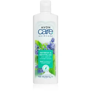 Avon Care Refresh & Revitalize Shampoo und Conditioner 2 in 1 mit revitalisierender Wirkung 700 ml