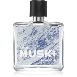 Avon Musk+ Mineralis Eau de Toilette für Herren 75 ml