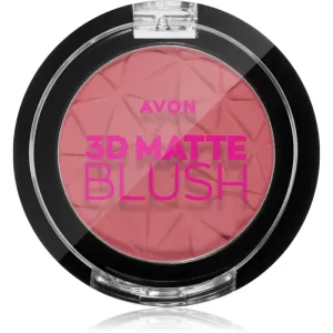 Avon 3D Matte Puder-Rouge mit Matt-Effekt Farbton Warm Flush 3,6 g