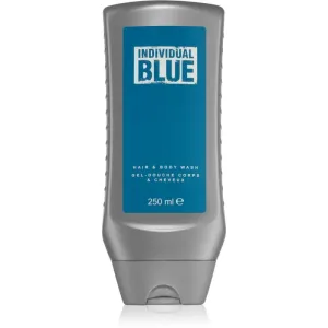 Avon Individual Blue parfümiertes Duschgel 2 in 1 für Herren 250 ml