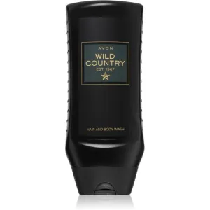 Avon Wild Country parfümiertes Duschgel 2 in 1 für Herren 250 ml