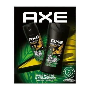 Axe Wild Green Mojito & Cedarwood Geschenkset (für Körper und Gesicht) für Herren