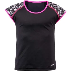 Axis Mädchen Shirt Mädchen Fitness Shirt, schwarz, größe 128