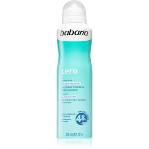 Babaria Deodorant Cero Antitranspirant-Spray für empfindliche Oberhaut 200 ml