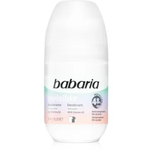 Babaria Deodorant Invisible Antitranspirant-Deoroller gegen Schweissflecken 50 ml