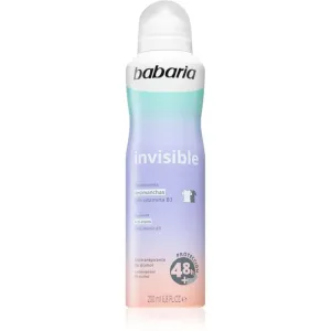 Babaria Deodorant Invisible Antitranspirant-Spray gegen Schweissflecken 200 ml