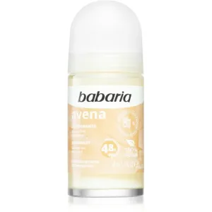 Babaria Deodorant Oat Antitranspirant-Deoroller für empfindliche Oberhaut 50 ml