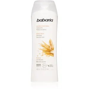 Babaria Avena beruhigende Hautmilch für empfindliche Oberhaut 400