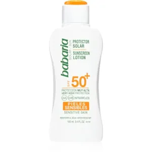 Babaria Sun Sensitive Sonnenmilch für sensible Haut SPF 50+ 100 ml