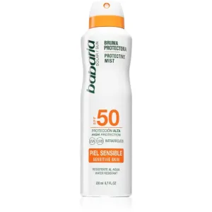 Babaria Sun Sensitive Sonnenschutz-Nebelspray für empfindliche Oberhaut SPF 50 200 ml