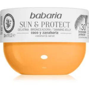 Babaria Tanning Jelly Sun & Protect schützendes Gel SPF 30 300 ml