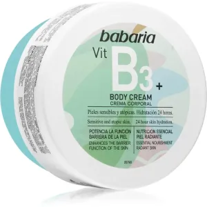 Babaria Vitamin B3 Körpercreme für empfindliche Oberhaut 400 ml
