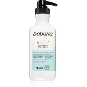 Babaria Vitamin B3 weichmachende, feuchtigkeitsspendende Bodylotion für alle Oberhauttypen 500 ml