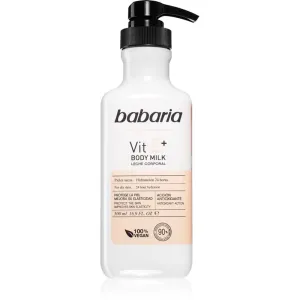 Babaria Vitamin E feuchtigkeitsspendende Body lotion für trockene Haut 500 ml